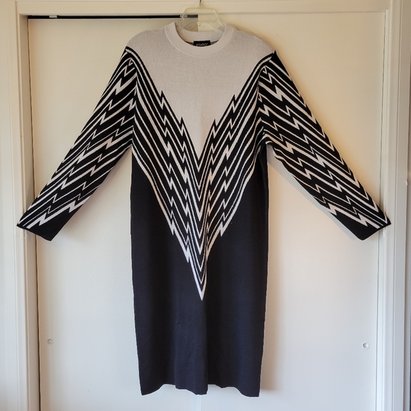 NWOT Ashro bodycon sweater dress - Picture 2 of 7